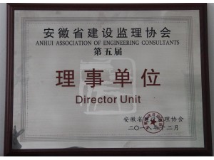安徽省建設(shè)監(jiān)理協(xié)會第五屆理事單位